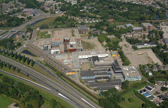 Leerpark luchtfoto
