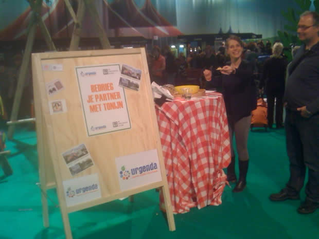 Gratis proeven altijd populair op de beurs