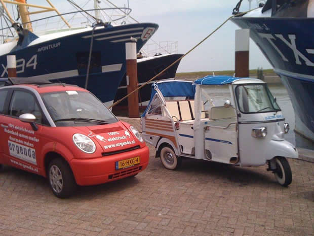Texel Think en tuktuk