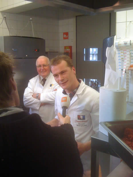 De pers kwam ook kijken!